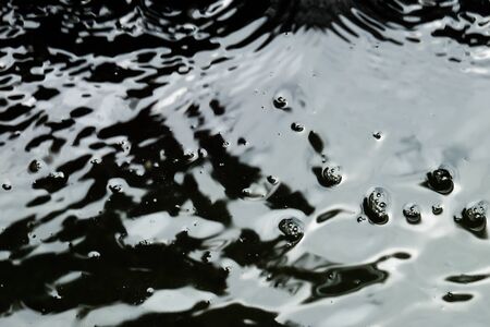 water bubble for backgroundの写真素材