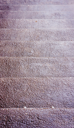Steps of the darkness staircaseの写真素材