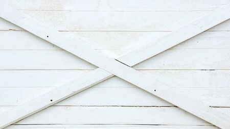 White old wooden for a background.の写真素材