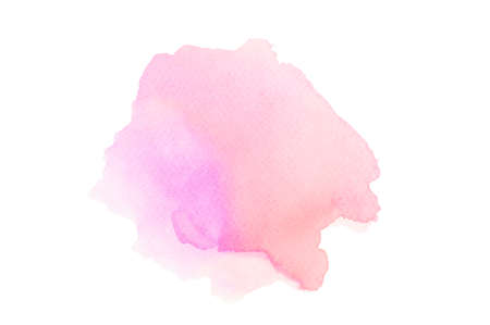 Pink watercolor for an abstract background.の写真素材