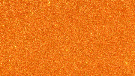 Orange glitter texture for background.の写真素材