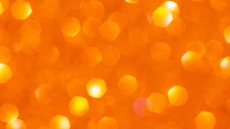 Orange bokeh for a background.の写真素材