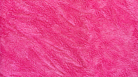 Close up of pink towel for a background.の写真素材