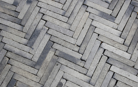 Granite cobblestoned pavement background