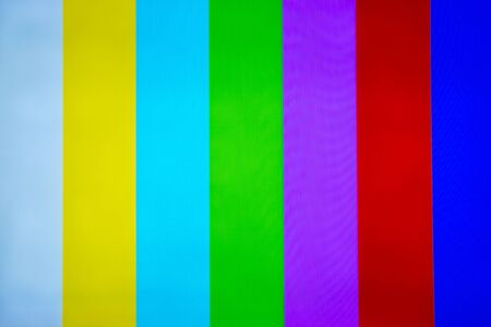 Television pattern of stripes.の写真素材
