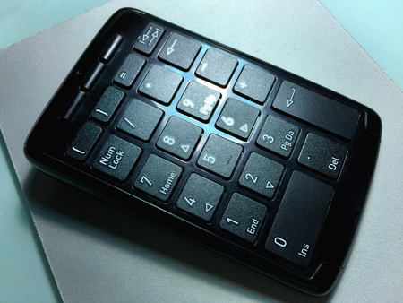 Portable Wireless Numeric Keypadの写真素材