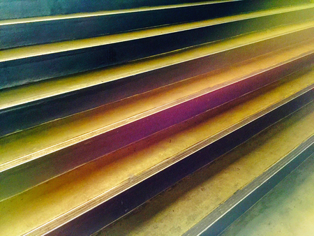 Gradient Artistic Stairwayの写真素材