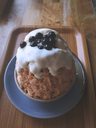 Bingsu - Sweet and Tasty Korean Ice Creamの写真素材
