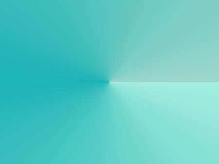 Full Frame Illustrated Blue Green Conical Gradient Background with Creasing Lineの写真素材