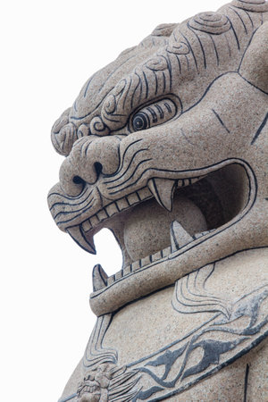 Stone Lion sculpture 