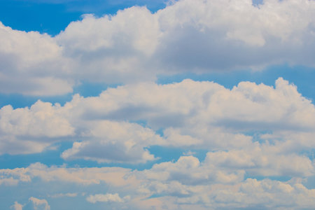 Rain clouds fill the skyの写真素材