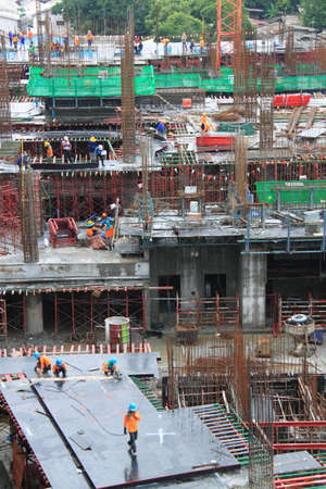 Construction Building Thailandのeditorial素材