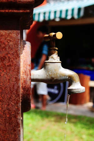 Antique faucet の写真素材