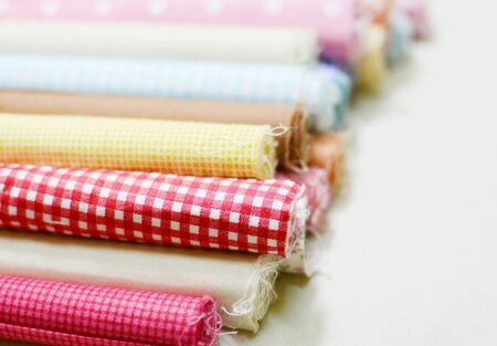 fabric rollsの写真素材