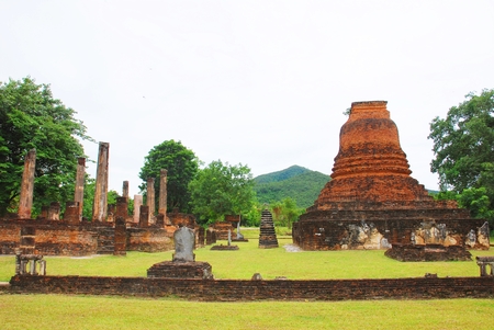 Sukhothai nationalpark in Thailand の写真素材