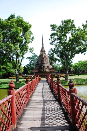 Sukhothai nationalpark in Thailand の写真素材