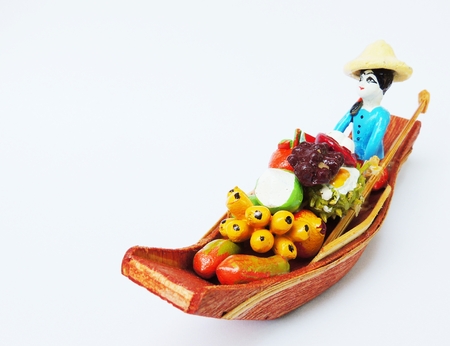 Thailand Floating Marketの写真素材