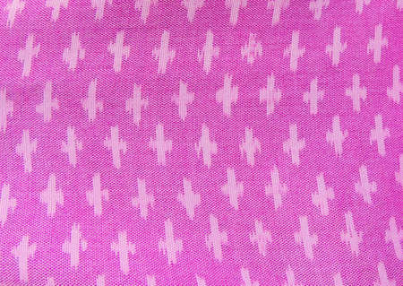 Colorful fabric art background Thai fabric