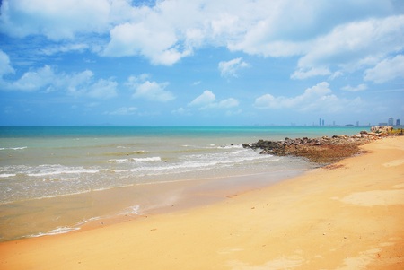 Sea at Pataya in Thailand.の写真素材