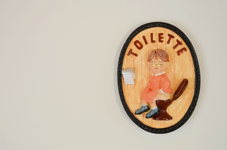 Toilet concept and ideaの写真素材