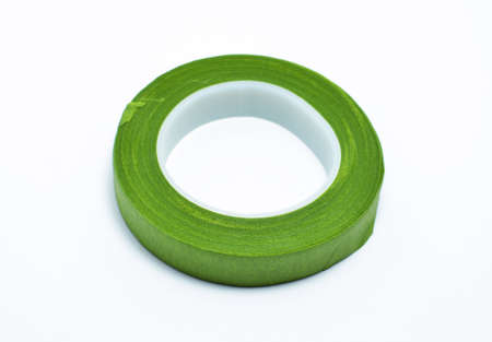 Green tapeの写真素材