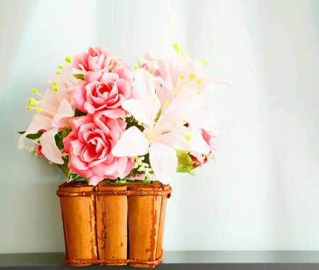 Vintage flower décorの写真素材