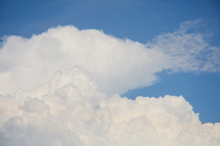 Blue sky background