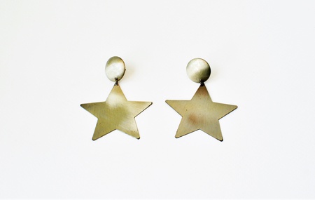 Earring isolateの写真素材