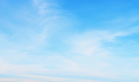 Blue sky background