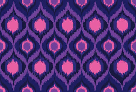 ikat pattern seamless design,Ethnic Aztec fabric carpet mandala ornament native boho African...