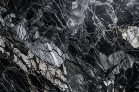 natural pattern marble white gray black luxury illustrationの写真素材