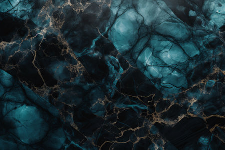beautiful natural blue black marble pattern illustrationの写真素材