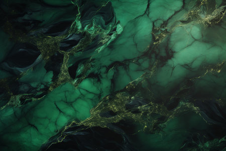 beautiful natural black green marble pattern illustrationの写真素材