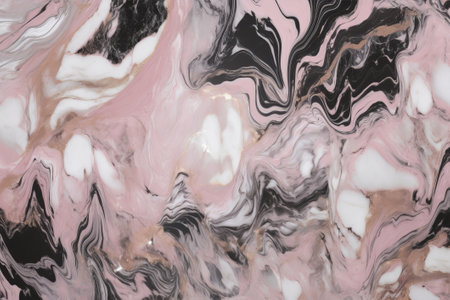 black pink marble pattern natural beautiful illustrationの写真素材