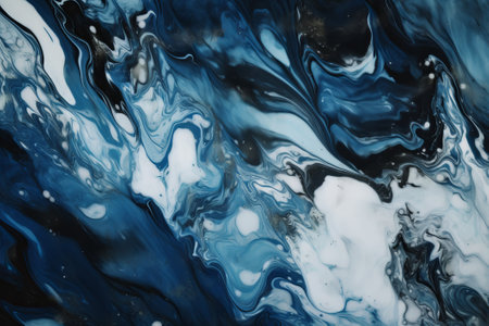 beautiful natural blue white marble pattern illustration