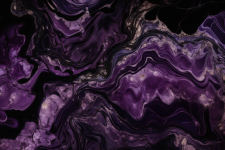 Elegant purple and black marble natural pattern illustration