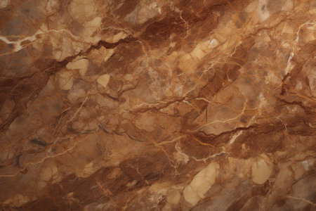 Marble brown ceramic tile. generative ai illustrationの写真素材