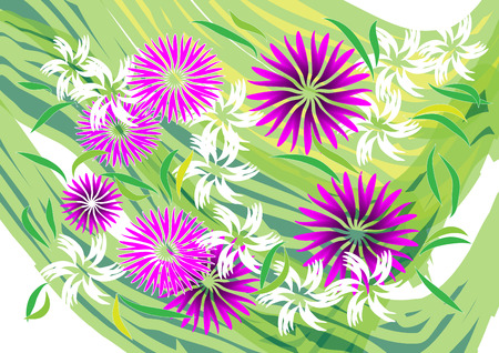 batik  styleのイラスト素材