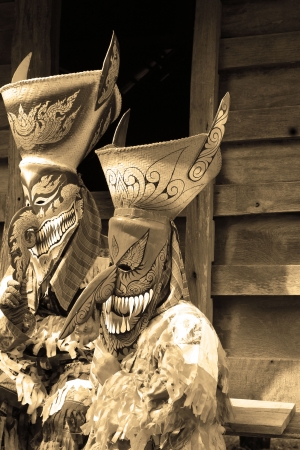 Phi Ta Khon Festival  in  Loei from thailandの写真素材