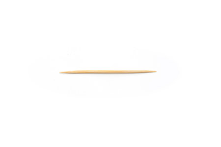 Close-up toothpick isolated on the white background.の写真素材