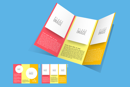 Vector brochure の写真素材