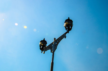 pole lampsの写真素材