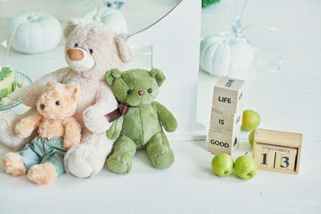 Birthday 1 year Cake Smash Decorの写真素材