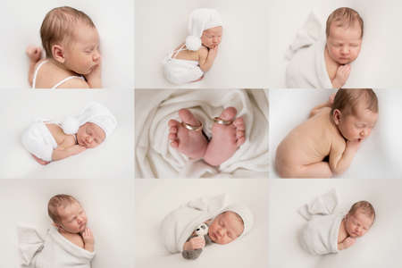 newborn baby. Healthy child. happy motherhood and parenting.の写真素材