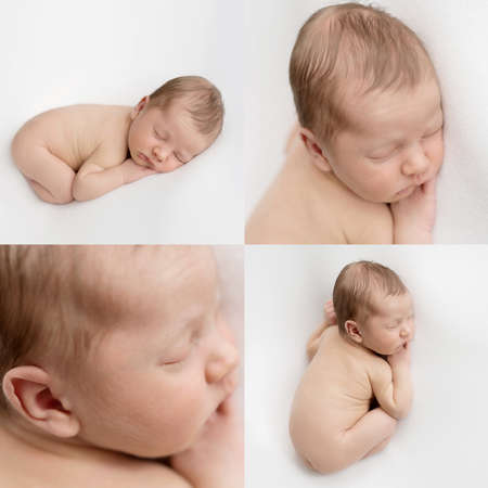 newborn baby. Healthy child. happy motherhood and parenting.の写真素材