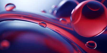 Abstract backdrop with smooth shapes. Background Designの素材