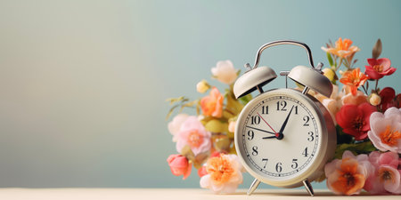 Clock, alarm clock, good morningの素材