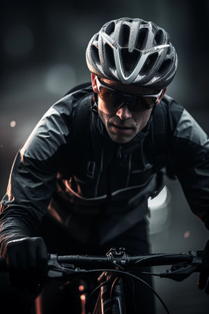 Cycling. Cyclist backgroundの素材