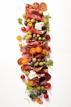 Various superfoods background. Healthy food concept. Clean food and meal. Breakfast vegan bowlsの素材