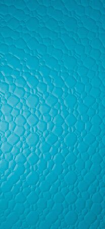 Blue leather with texture structureの写真素材